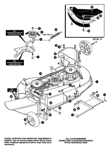 Part Location Diagram of 180079 Murray DISCONTINUED